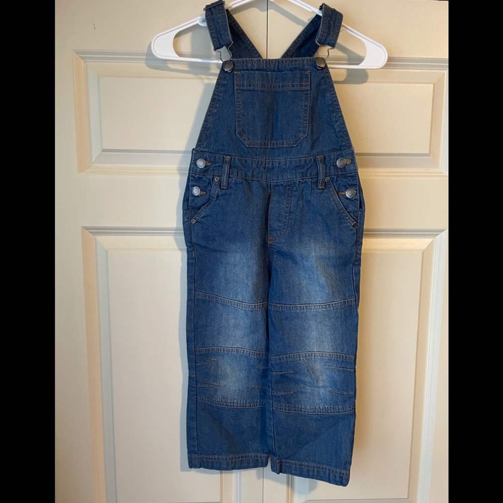 John Baner Jeans Jumpsuit Toddler 4 YRS Cotton Blue Jeans Pants